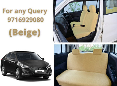 Atist Cotton Car Seat Cover For Hyundai Verna(5 Seater)