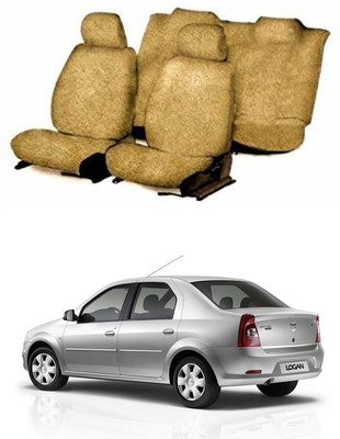 Autohug Cotton Car Seat Cover For Mahindra Logan(All Detachable Headrest, Mono Back Seat, Without Back Seat Arm Rest, 5 Seater, 3 Back Seat Head Rests)