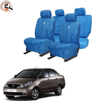 GSE Cotton Car Seat Cover For Tata Indigo(Front Detachable Headrest, Mono Back Seat, Without Back Seat Arm Rest, 5 Seater)