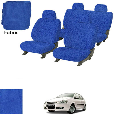 Crokrok Fabric Car Seat Cover For Tata Indica V2(Front Detachable Headrest, Mono Back Seat, With Back Seat Arm Rest, 5 Seater, 2 Back Seat Head Rests)