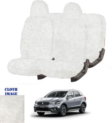 REPLEY Cotton Car Seat Cover For Maruti S-Cross(Front Detachable Headrest, Without Back Seat Arm Rest, 5 Seater, 2 Back Seat Head Rests)