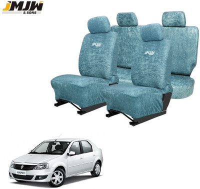 JMJW & SONS Cotton Car Seat Cover For Mahindra Logan(All Detachable Headrest, Mono Back Seat, Without Back Seat Arm Rest, 5 Seater, 3 Back Seat Head Rests)