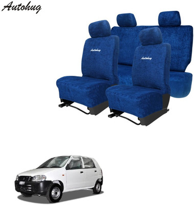 Autohug Cotton Car Seat Cover For Maruti Alto(Front Detachable Headrest, Mono Back Seat, Without Back Seat Arm Rest, 5 Seater)