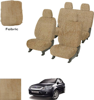 Crokrok Fabric Car Seat Cover For Ford Fiesta Classic(Front Detachable Headrest, Mono Back Seat, With Back Seat Arm Rest, 5 Seater, 2 Back Seat Head Rests)