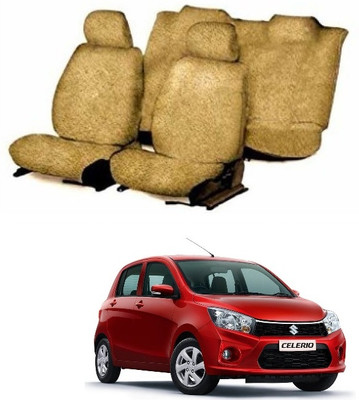 Autohug Cotton Car Seat Cover For Maruti Celerio(Fixed Head Rest, Mono Back Seat, Without Back Seat Arm Rest, 5 Seater, 2 Back Seat Head Rests)