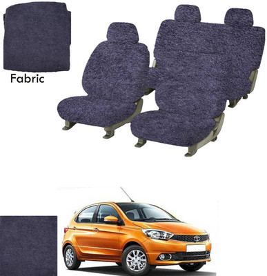 Crokrok Fabric Car Seat Cover For Tata Tiago(Front Detachable Headrest, Mono Back Seat, With Back Seat Arm Rest, 5 Seater, 2 Back Seat Head Rests)