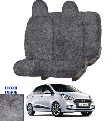 REPLEY Cotton Car Seat Cover For Hyundai Xcent(Front Detachable Headrest, Without Back Seat Arm Rest, 5 Seater, 2 Back Seat Head Rests)