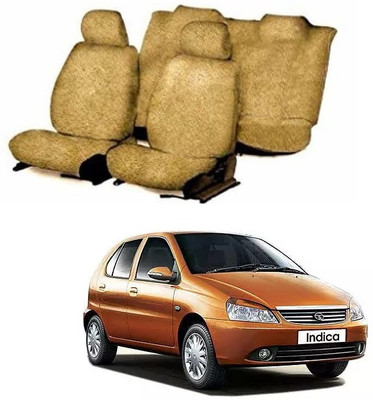 Autohug Cotton Car Seat Cover For Tata Indica(Front Detachable Headrest, Mono Back Seat, Without Back Seat Arm Rest, 5 Seater, 2 Back Seat Head Rests)