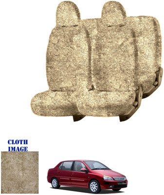 REPLEY Cotton Car Seat Cover For Tata Indigo XL(Front Detachable Headrest, Without Back Seat Arm Rest, 5 Seater, 2 Back Seat Head Rests)