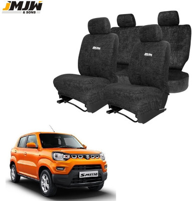 JMJW & SONS Cotton Car Seat Cover For Maruti S-Presso(Fixed Head Rest, Mono Back Seat, Without Back Seat Arm Rest, 5 Seater)