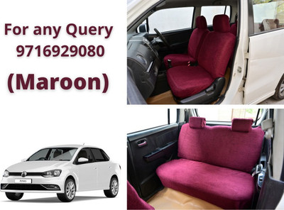 Atist Cotton Car Seat Cover For Volkswagen Ameo(5 Seater)