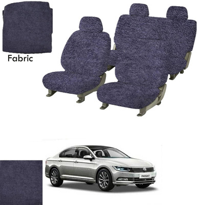 Crokrok Fabric Car Seat Cover For Volkswagen Passat(Front Detachable Headrest, Mono Back Seat, With Back Seat Arm Rest, 5 Seater, 2 Back Seat Head Rests)