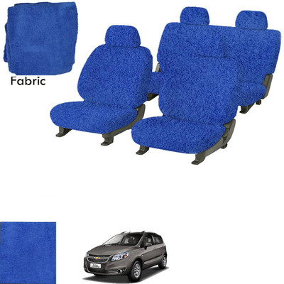 Crokrok Fabric Car Seat Cover For Chevrolet Sail Hatchback(Front Detachable Headrest, Mono Back Seat, With Back Seat Arm Rest, 5 Seater, 2 Back Seat Head Rests)