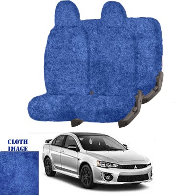 REPLEY Cotton Car Seat Cover For Mitsubishi Lancer(Front Detachable Headrest, Without Back Seat Arm Rest, 5 Seater, 2 Back Seat Head Rests)