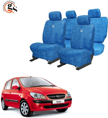 GSE Cotton Car Seat Cover For Hyundai Getz(Front Detachable Headrest, Mono Back Seat, Without Back Seat Arm Rest, 5 Seater)