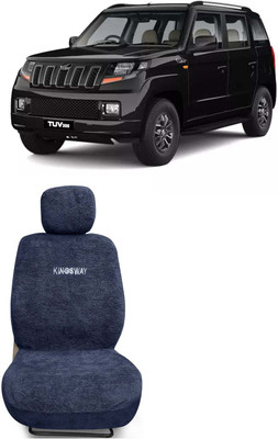Kingsway Cotton Car Seat Cover For Mahindra TUV-300(Fixed Head Rest, 5 Seater)