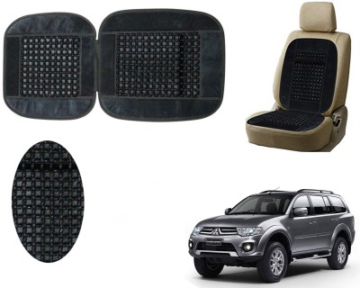 Automotive Prist Wooden, Velvet Car Seat Cover For Mitsubishi Pajero Sport(1 Seater)