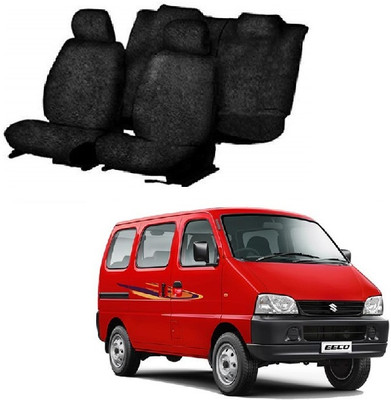 Autohug Cotton Car Seat Cover For Maruti Eeco 5S(Fixed Head Rest, Mono Back Seat, Without Back Seat Arm Rest, 5 Seater, 2 Back Seat Head Rests)