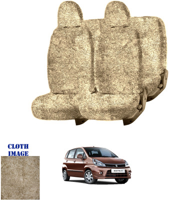 REPLEY Cotton Car Seat Cover For Maruti Estilo(Front Detachable Headrest, Without Back Seat Arm Rest, 5 Seater, 2 Back Seat Head Rests)