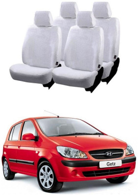 CoverCrafters Cotton Car Seat Cover For Hyundai Getz(All Detachable Headrest, Split Back Seat, Without Back Seat Arm Rest, 5 Seater, 2 Back Seat Head Rests)