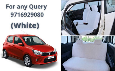 Chiefride Cotton Car Seat Cover For Maruti Celerio(All Detachable Headrest, Without Back Seat Arm Rest, 5 Seater, 2 Back Seat Head Rests)