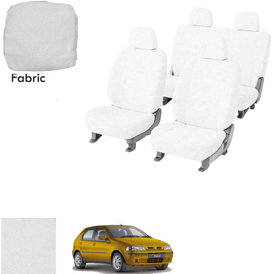 Crokrok Fabric Car Seat Cover For Fiat Palio D(Front Detachable Headrest, Mono Back Seat, With Back Seat Arm Rest, 5 Seater, 2 Back Seat Head Rests)