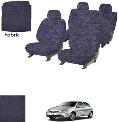 Crokrok Fabric Car Seat Cover For Tata Indica eV2(Front Detachable Headrest, Mono Back Seat, With Back Seat Arm Rest, 5 Seater, 2 Back Seat Head Rests)