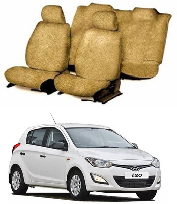 GSE Cotton Car Seat Cover For Hyundai i20(Front Detachable Headrest, Mono Back Seat, Without Back Seat Arm Rest, 5 Seater)