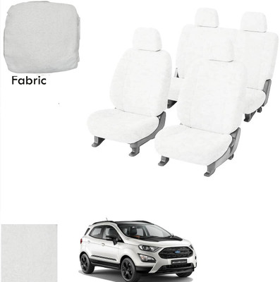 Crokrok Fabric Car Seat Cover For Ford Ecosport(Front Detachable Headrest, Mono Back Seat, With Back Seat Arm Rest, 5 Seater, 2 Back Seat Head Rests)