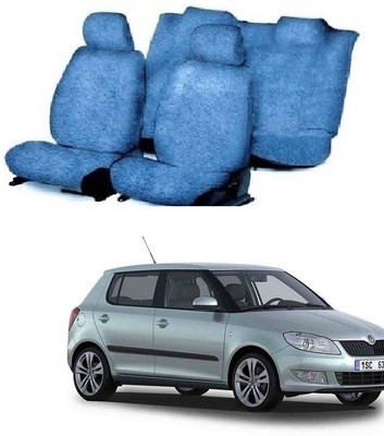 CoverCrafters Cotton Car Seat Cover For Skoda Fabia(All Detachable Headrest, Mono Back Seat, Without Back Seat Arm Rest, 5 Seater, 2 Back Seat Head Rests)