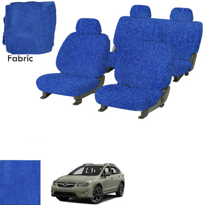 Crokrok Fabric Car Seat Cover For Mahindra XV Crosstrek(Front Detachable Headrest, Mono Back Seat, With Back Seat Arm Rest, 5 Seater, 2 Back Seat Head Rests)