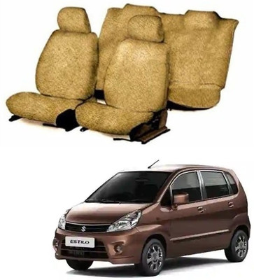 Autohug Cotton Car Seat Cover For Maruti Zen Estilo(All Detachable Headrest, Mono Back Seat, Without Back Seat Arm Rest, 5 Seater, 2 Back Seat Head Rests)