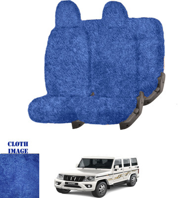 REPLEY Cotton Car Seat Cover For Mahindra Bolero 8S(Front Detachable Headrest, Without Back Seat Arm Rest, 8 Seater, 2 Back Seat Head Rests)