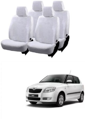 Autohug Cotton Car Seat Cover For Skoda Fabia(All Detachable Headrest, Mono Back Seat, Without Back Seat Arm Rest, 5 Seater, 2 Back Seat Head Rests)