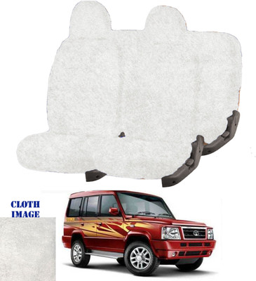 REPLEY Cotton Car Seat Cover For Tata Sumo(Front Detachable Headrest, Without Back Seat Arm Rest, 10 Seater, 2 Back Seat Head Rests)
