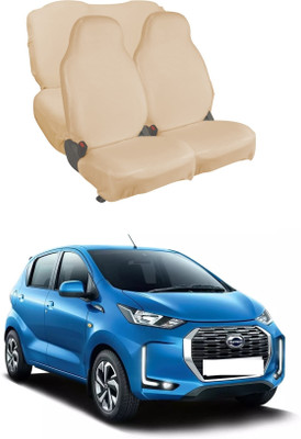 Autoxygen Cotton Car Seat Cover For Datsun Redi-GO(Fixed Head Rest, Mono Back Seat, Without Back Seat Arm Rest, 5 Seater, 2 Back Seat Head Rests)