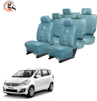 GSE Cotton Car Seat Cover For Maruti Ertiga(All Detachable Headrest, Split Back Seat, With Back Seat Arm Rest, 7 Seater, 2 Back Seat Head Rests)