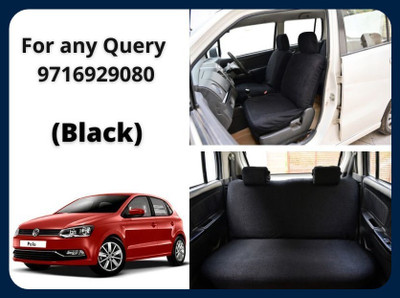 Chiefride Cotton Car Seat Cover For Volkswagen Polo(All Detachable Headrest, Without Back Seat Arm Rest, 5 Seater, 2 Back Seat Head Rests)