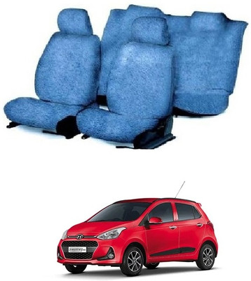 Autohug Cotton Car Seat Cover For Hyundai Grand i10(Fixed Head Rest, Mono Back Seat, Without Back Seat Arm Rest, 5 Seater)