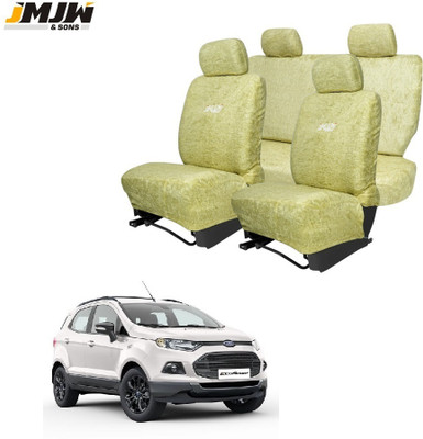 JMJW & SONS Cotton Car Seat Cover For Ford Ecosport(All Detachable Headrest, Mono Back Seat, Without Back Seat Arm Rest, 5 Seater, 2 Back Seat Head Rests)