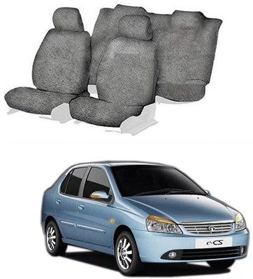 Autohug Cotton Car Seat Cover For Tata Indigo eCS(Front Detachable Headrest, Mono Back Seat, Without Back Seat Arm Rest, 5 Seater, 2 Back Seat Head Rests)