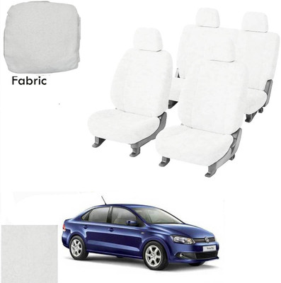Crokrok Fabric Car Seat Cover For Hyundai Vento(Front Detachable Headrest, Mono Back Seat, With Back Seat Arm Rest, 5 Seater, 2 Back Seat Head Rests)