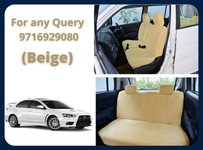 Chiefride Cotton Car Seat Cover For Mitsubishi Lancer(All Detachable Headrest, With Back Seat Arm Rest, 5 Seater, 2 Back Seat Head Rests)