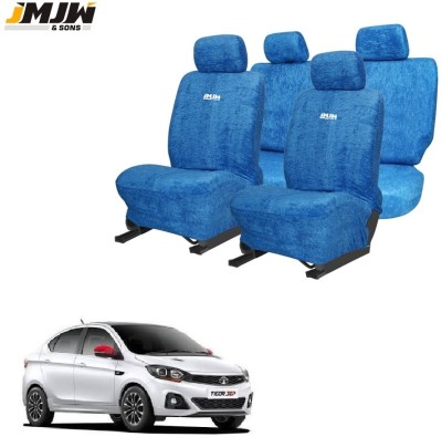 JMJW & SONS Cotton Car Seat Cover For Tata Tigor(Front Detachable Headrest, Mono Back Seat, With Back Seat Arm Rest, 5 Seater, 3 Back Seat Head Rests)