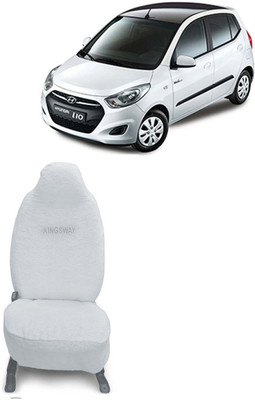 Kingsway Cotton Car Seat Cover For Hyundai i10(Fixed Head Rest, 5 Seater)