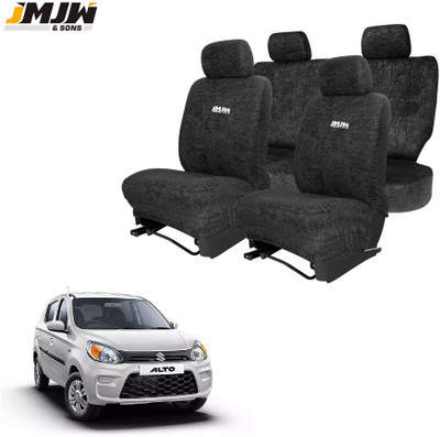 JMJW & SONS Cotton Car Seat Cover For Maruti Alto 800(All Detachable Headrest, Mono Back Seat, Without Back Seat Arm Rest, 5 Seater, 2 Back Seat Head Rests)