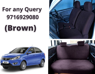 Chiefride Cotton Car Seat Cover For Tata Zest(5 Seater)