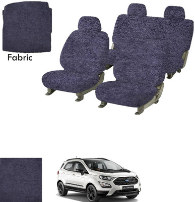 Crokrok Fabric Car Seat Cover For Ford Ecosport(Front Detachable Headrest, Mono Back Seat, With Back Seat Arm Rest, 5 Seater, 2 Back Seat Head Rests)