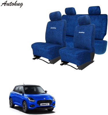 Autohug Cotton Car Seat Cover For Maruti New Swift(Front Detachable Headrest, Split Back Seat, Without Back Seat Arm Rest, 5 Seater, 2 Back Seat Head Rests)