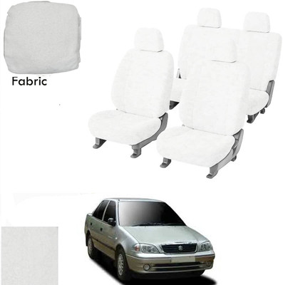Crokrok Fabric Car Seat Cover For Maruti WagonR(Front Detachable Headrest, Mono Back Seat, With Back Seat Arm Rest, 5 Seater, 2 Back Seat Head Rests)